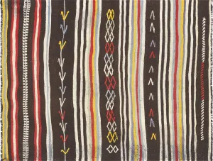 Vintage Turkish Kilim - 4'9" x 6'1"