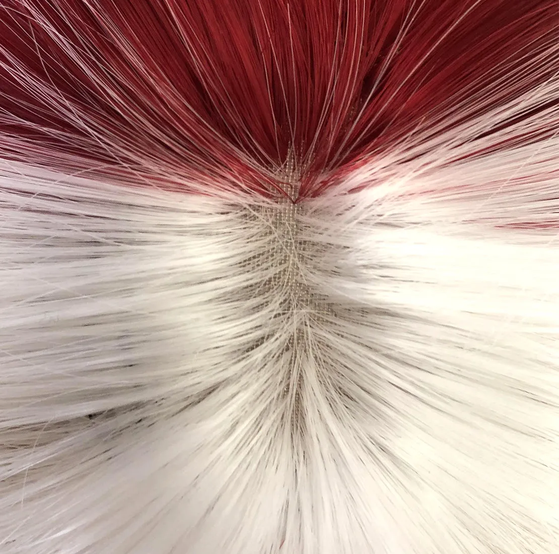 viviaBella Clip in Bangs Straight mixed colour Fringe Hair Patch Synthetic Topper Cover Hairpieces with Bangs for Women Girls One Piece Bangs with Temples