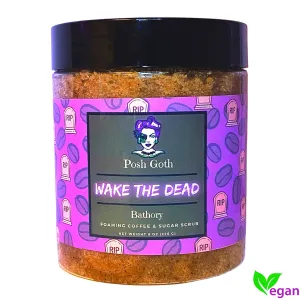 WAKE THE DEAD Foaming Coffee Scented Sugar Scrub