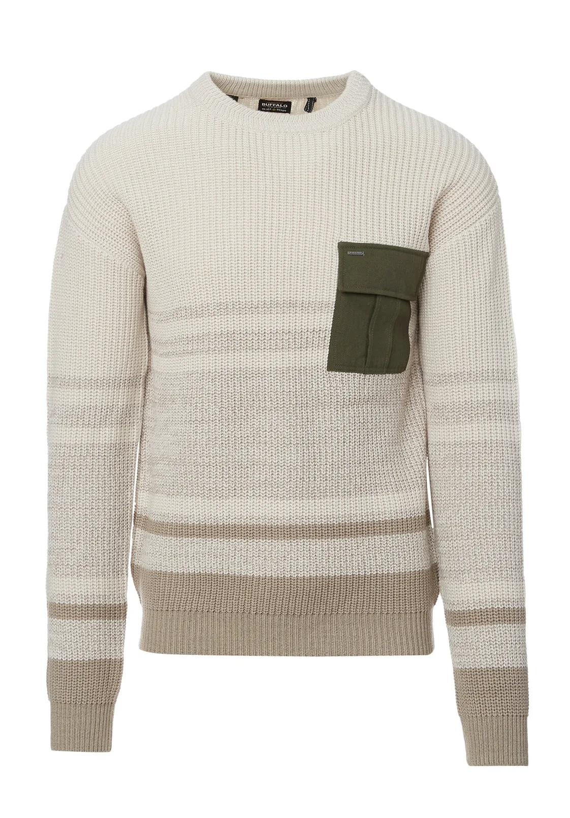 Walima Men’s Sweater in Beige - BM24058