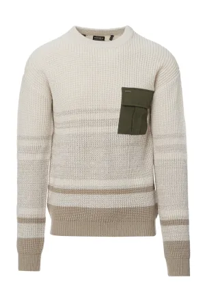 Walima Men’s Sweater in Beige - BM24058