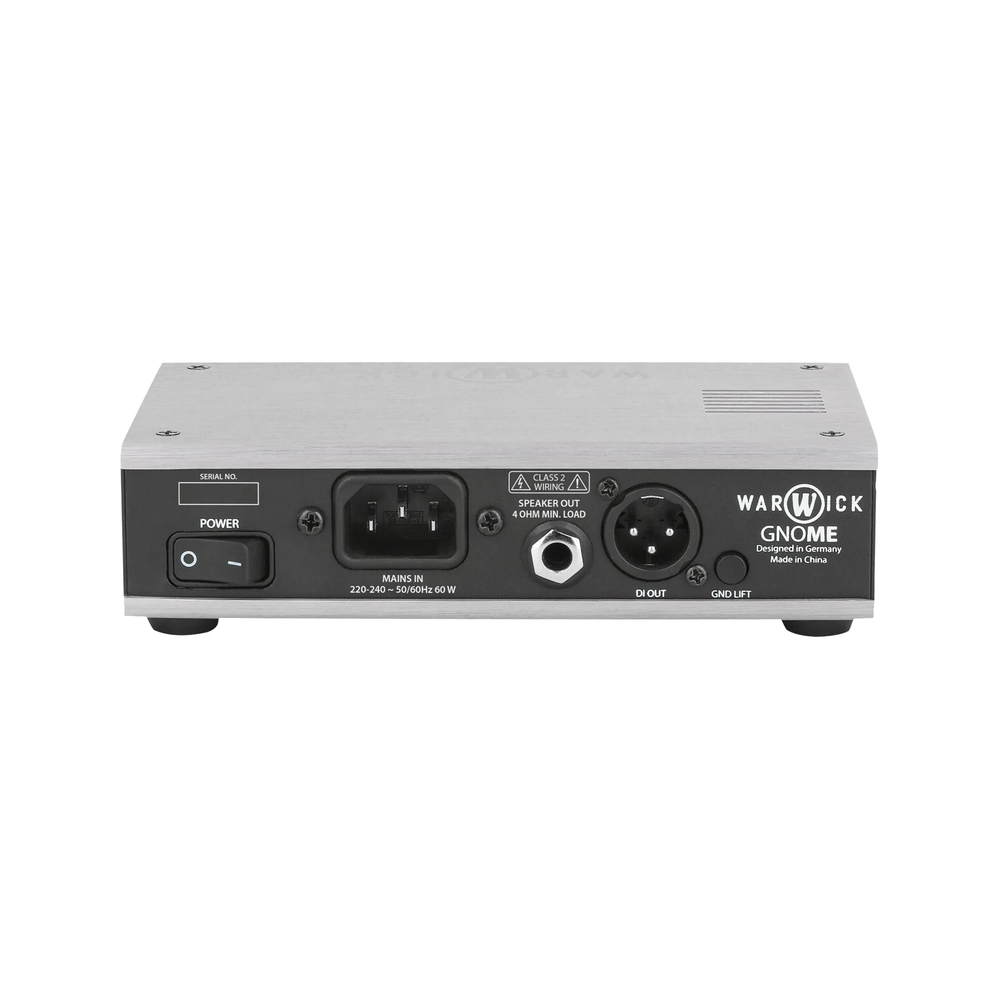 Warwick Gnome 200W Pocket Bass Amp Head, 230V, UK
