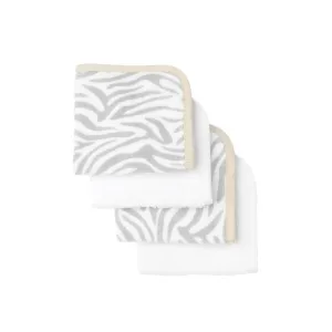 Welcome to the Circus 4-Pack Woven Washcloth