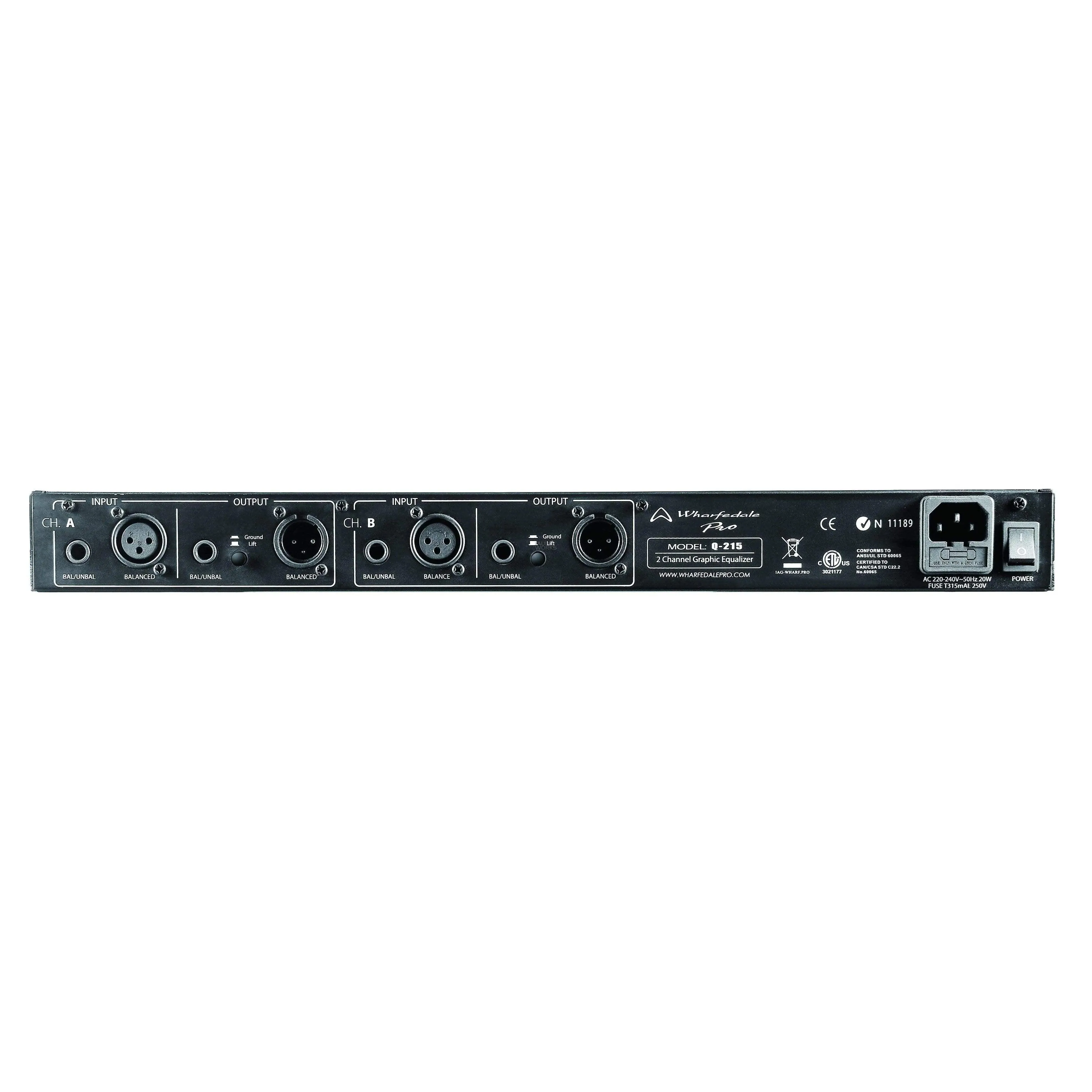 Wharfedale Pro Q-215 Processor (Discontinued)