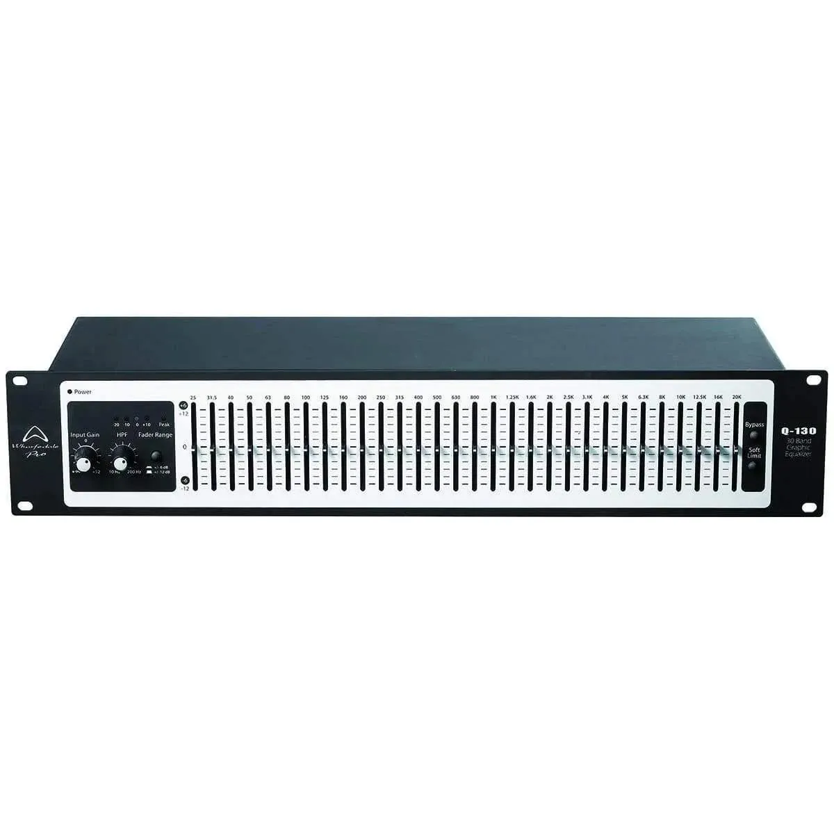 Wharfedale Pro Q130 Equalizer Graphic 30 BAND 1/3 Octave (Discontinued)