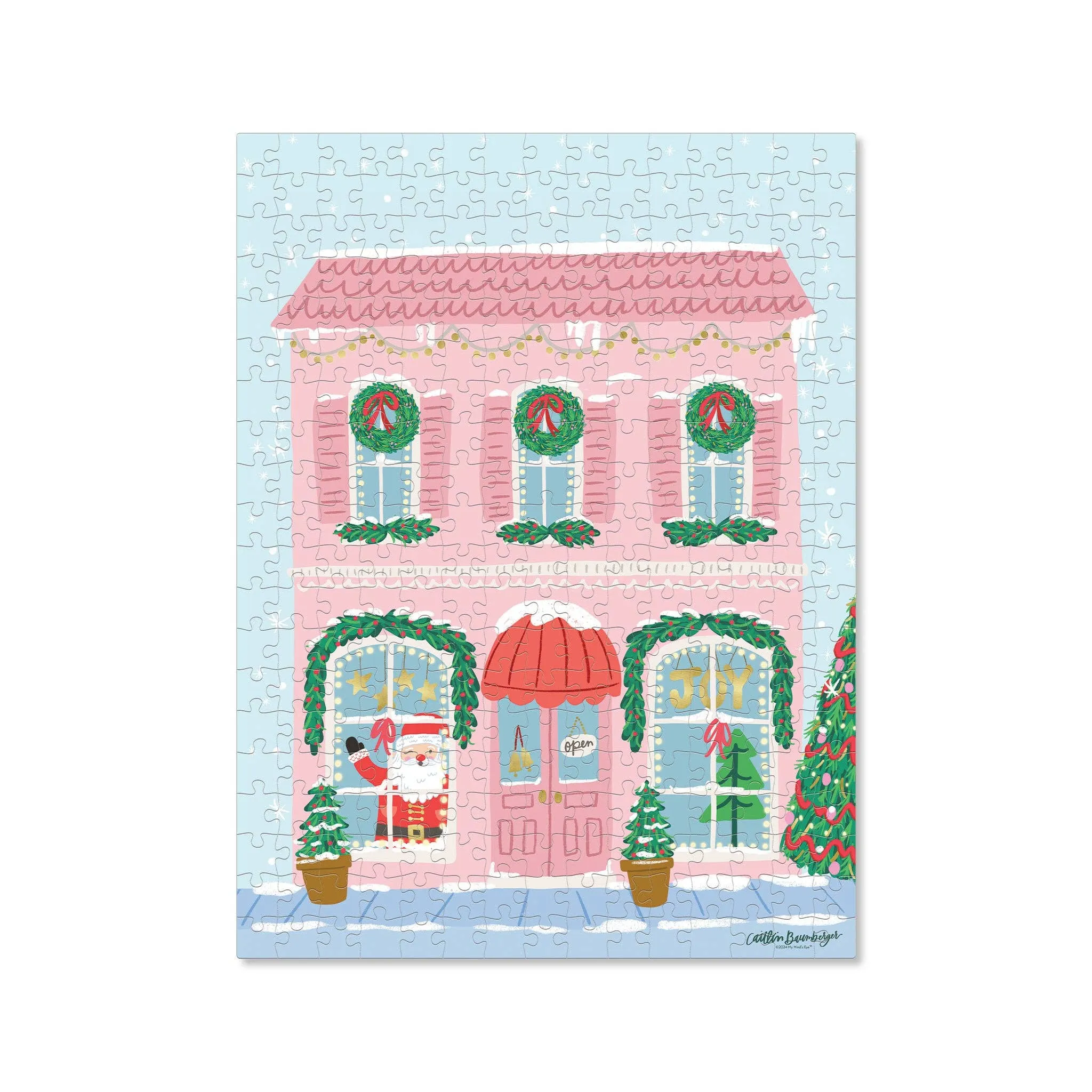 WHM1120 - Whimsical Holiday Shoppe Christmas Puzzle