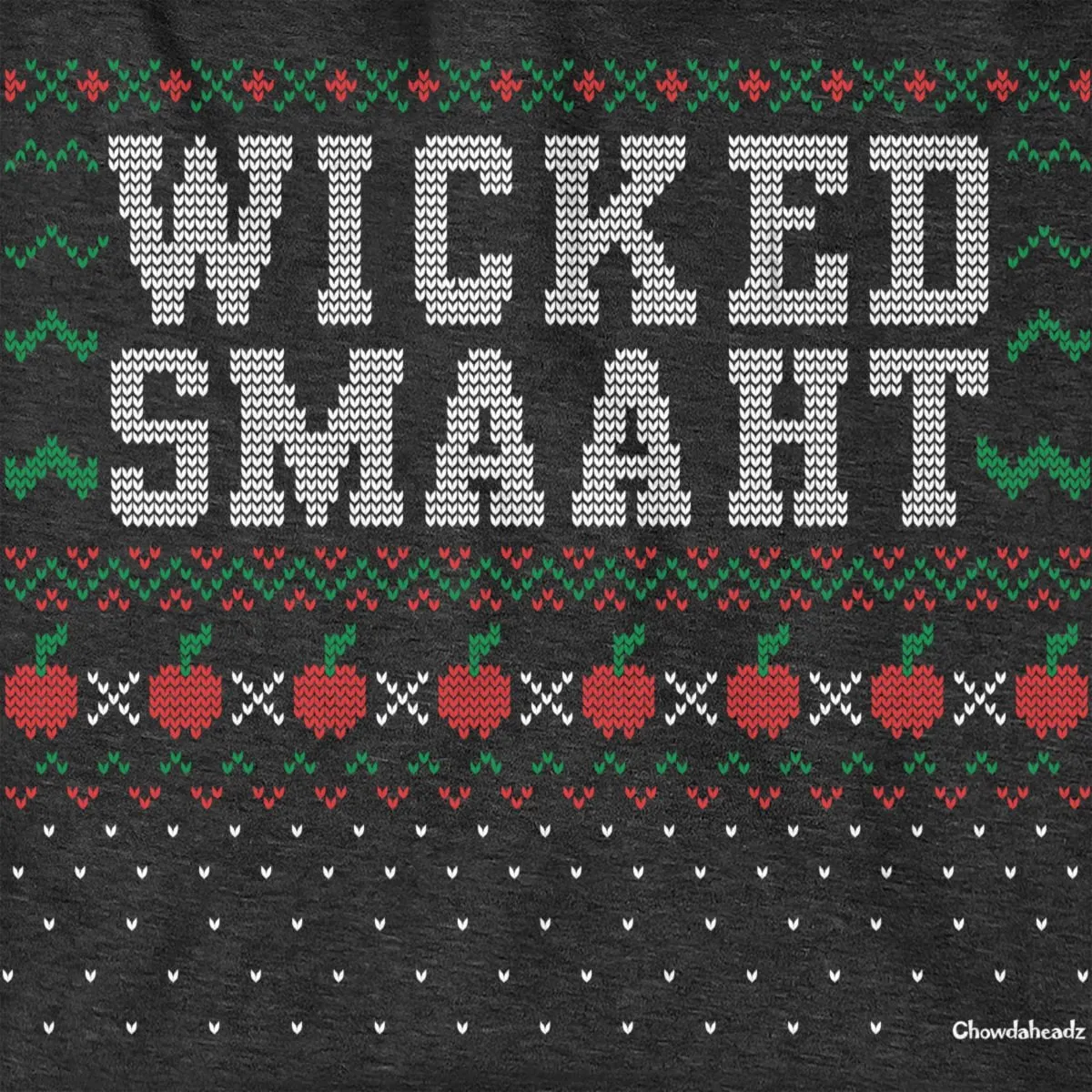 Wicked Smaaht Ugly Holiday Hoodie