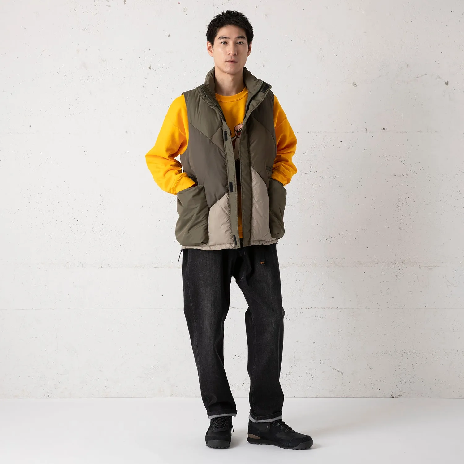 WILDERNESS EXPERIENCE | ウィルダネスエクスペリエンス　Switchable batting vest