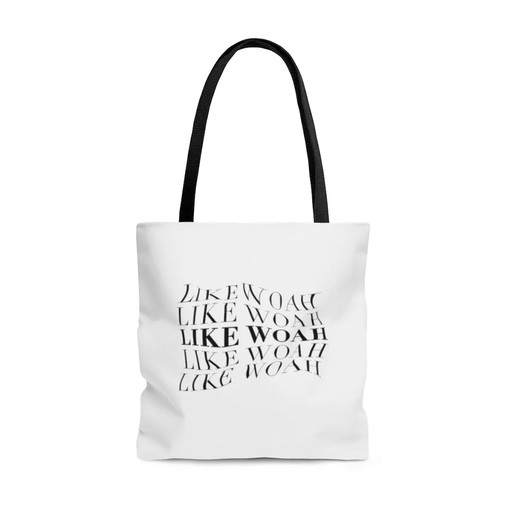 WOAH Tote Bag (white)