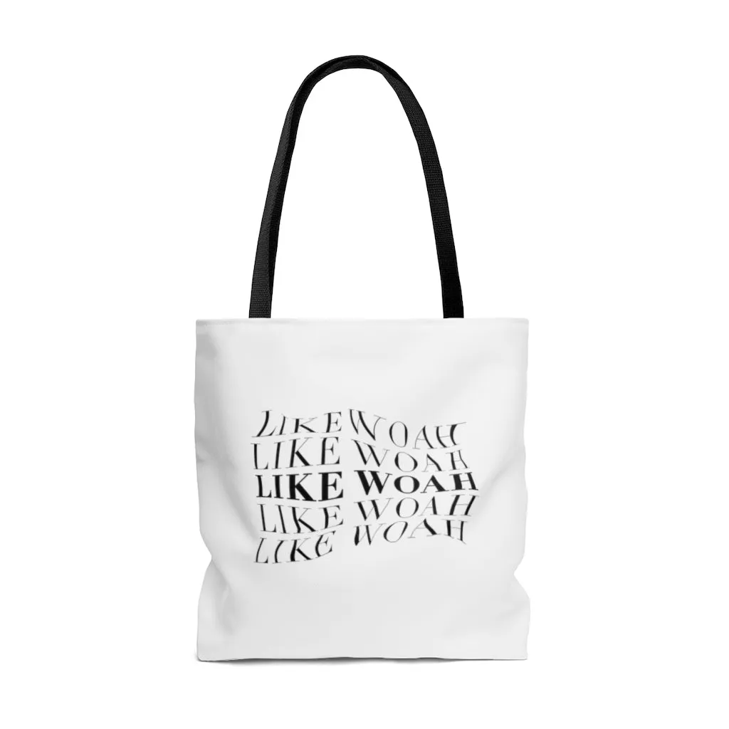 WOAH Tote Bag (white)