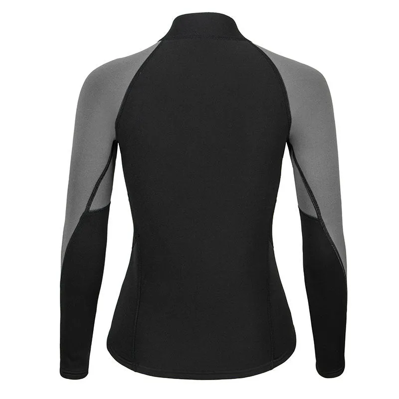 Women's 2mm Hydrophobe Neoprene Top Zip Front