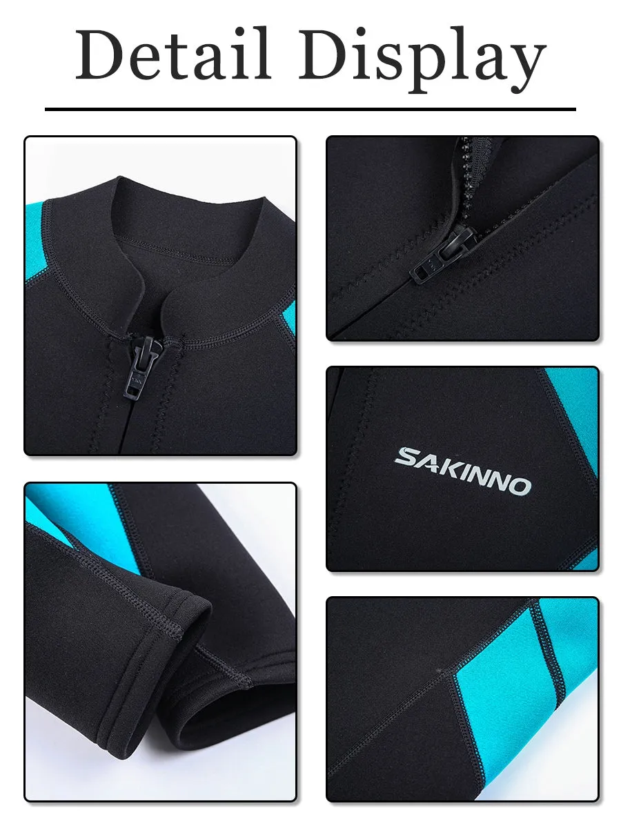 Women's 2mm Hydrophobe Neoprene Top Zip Front