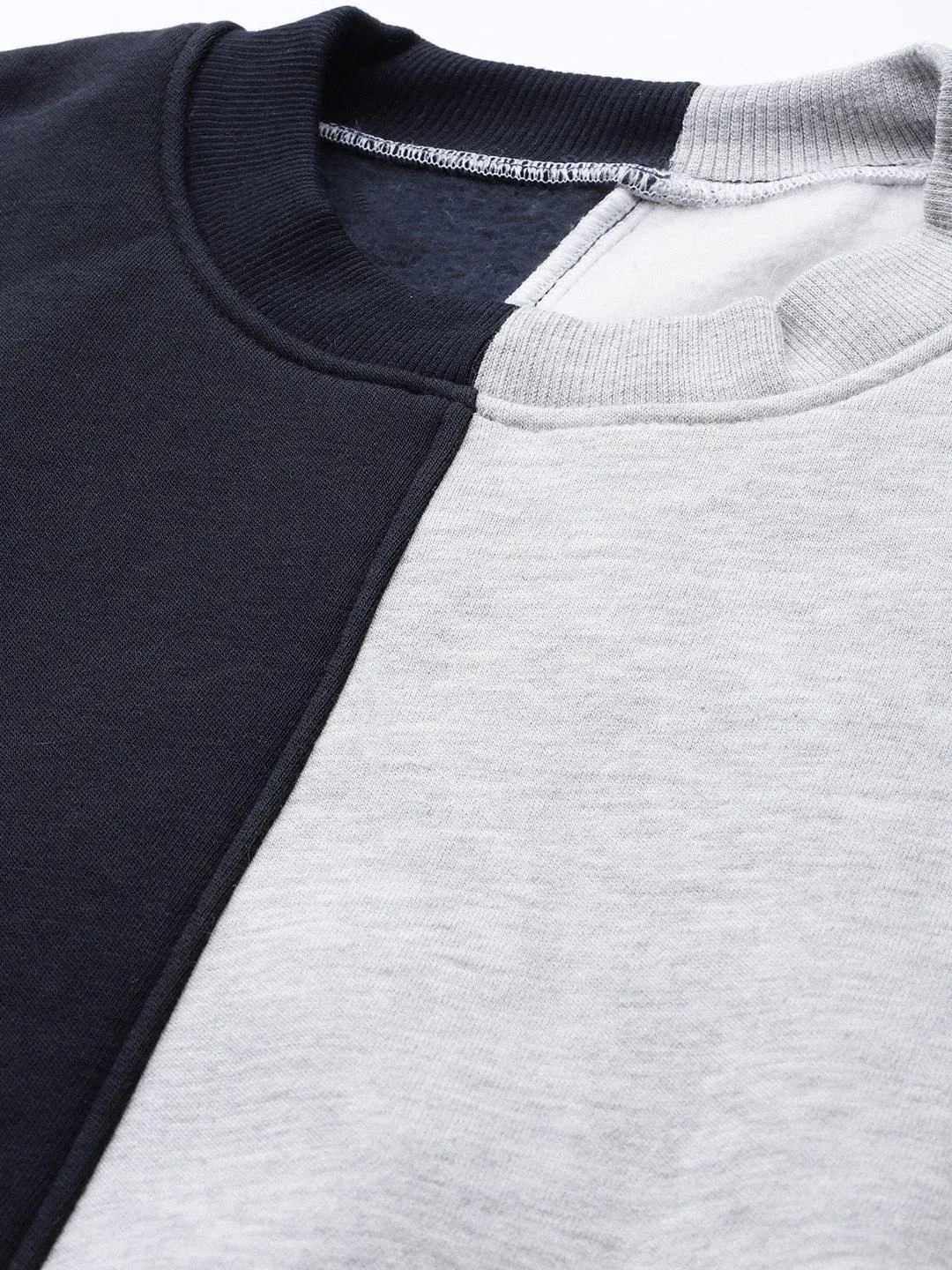 Women's Fleece Winter Colorblock Sweatshirt