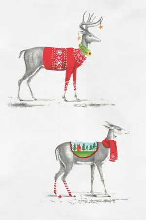 Woodland Holiday Deer