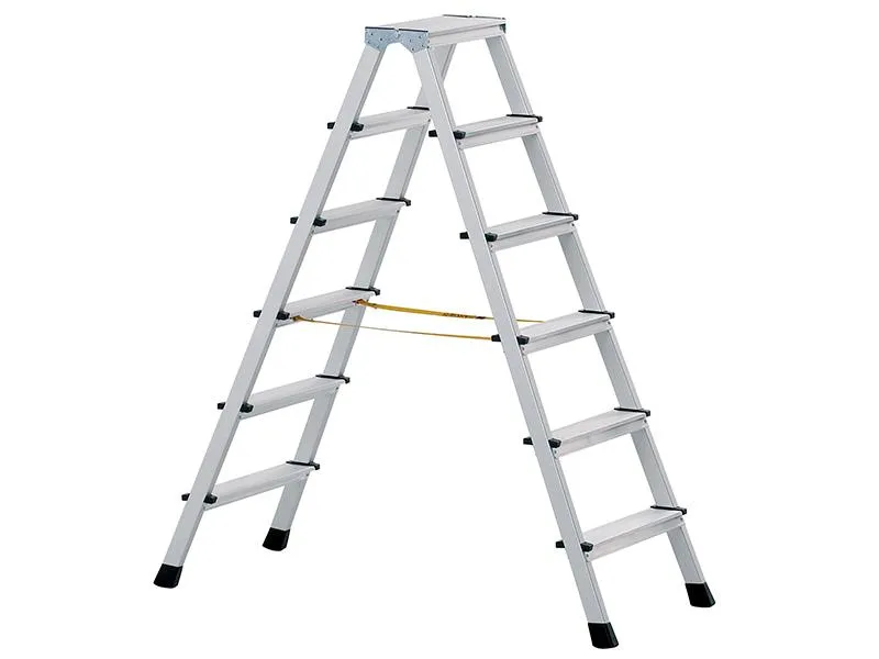Zarges Anodised Double Sided Steps Open1.19M 2 X 5 Rungs